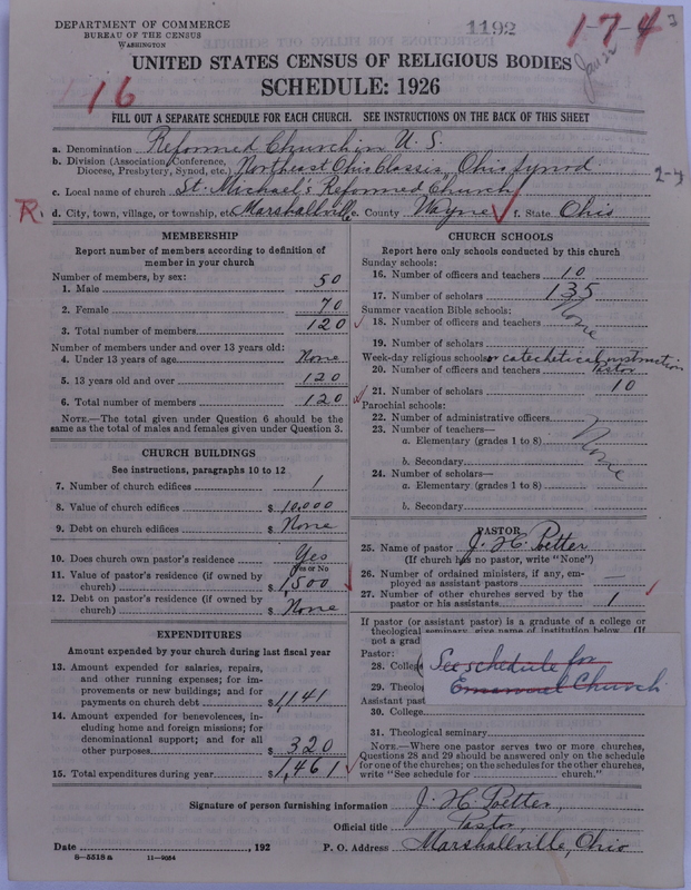 Scan of Reformed Church in the United States: 1192