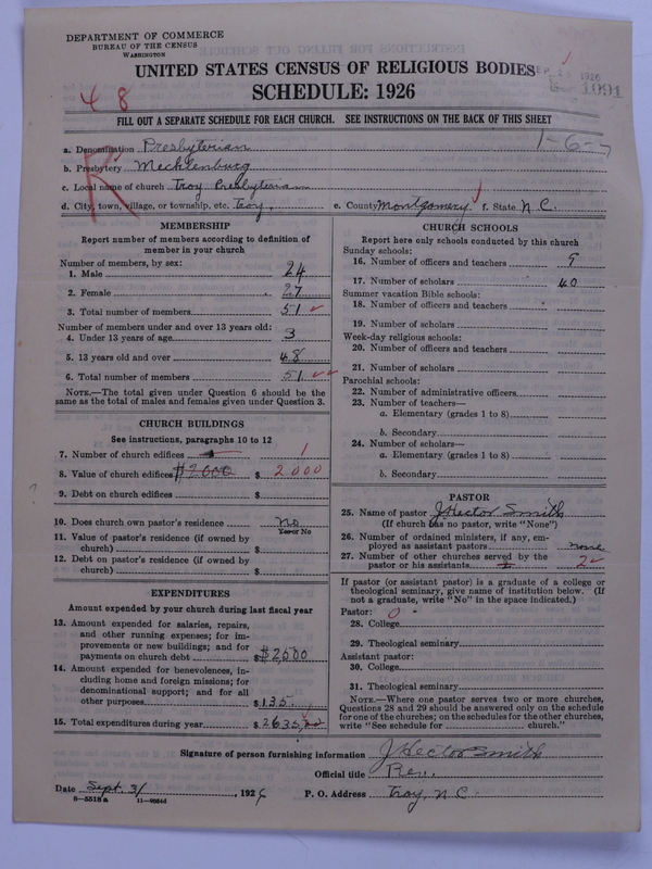Scan of Presbyterian Church in the United States: 1091