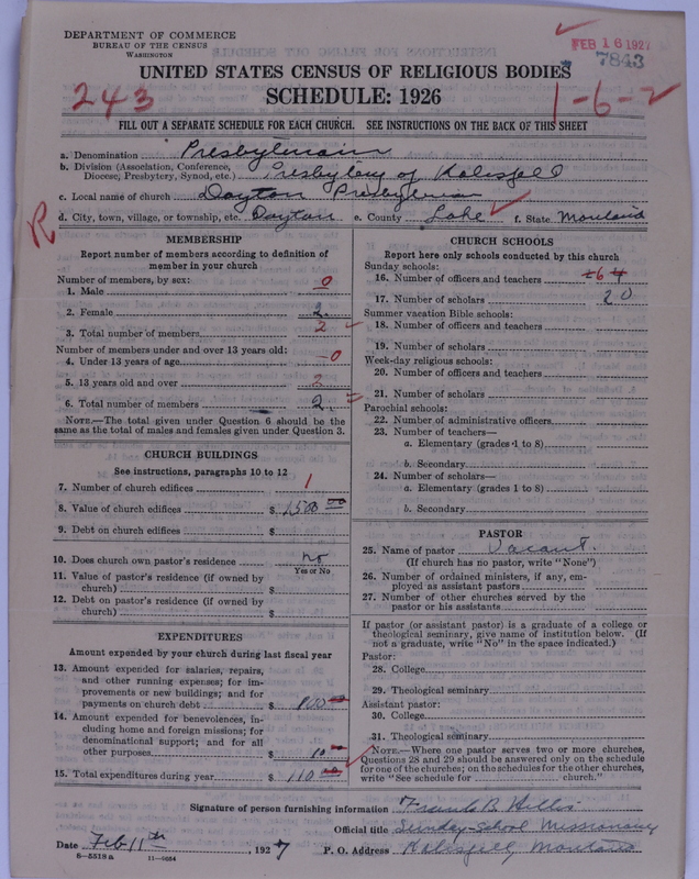 Scan of Presbyterian Church in the United States of America: 7843