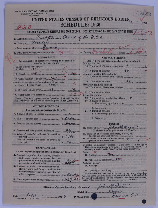 Scan of Presbyterian Church in the United States of America: 5632