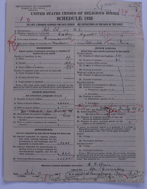 Scan of Reformed Church in the United States: 331