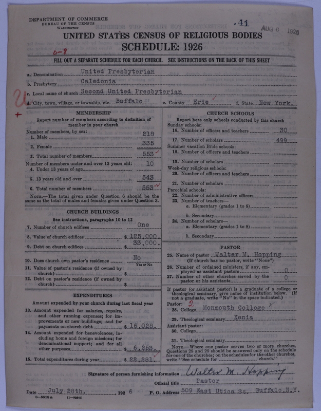 Scan of United Presbyterian Church of North America: 41