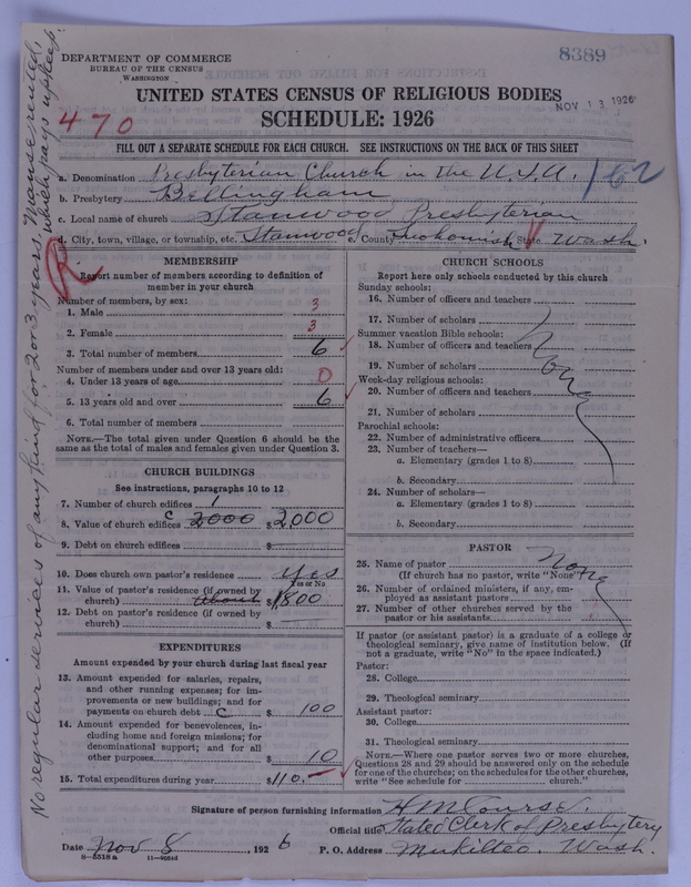 Scan of Presbyterian Church in the United States of America: 8389