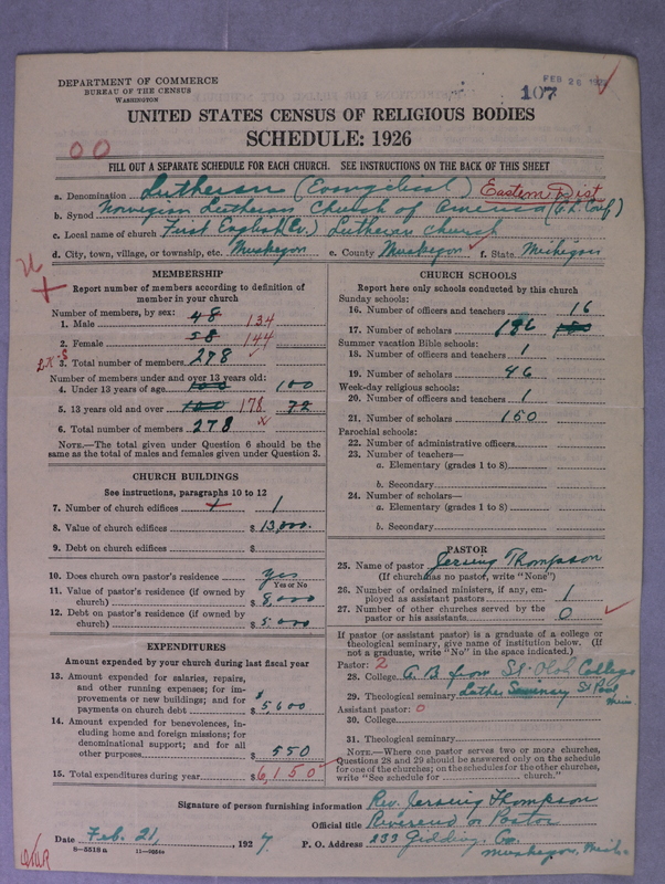 Scan of Norwegian Lutheran Church of America: 107