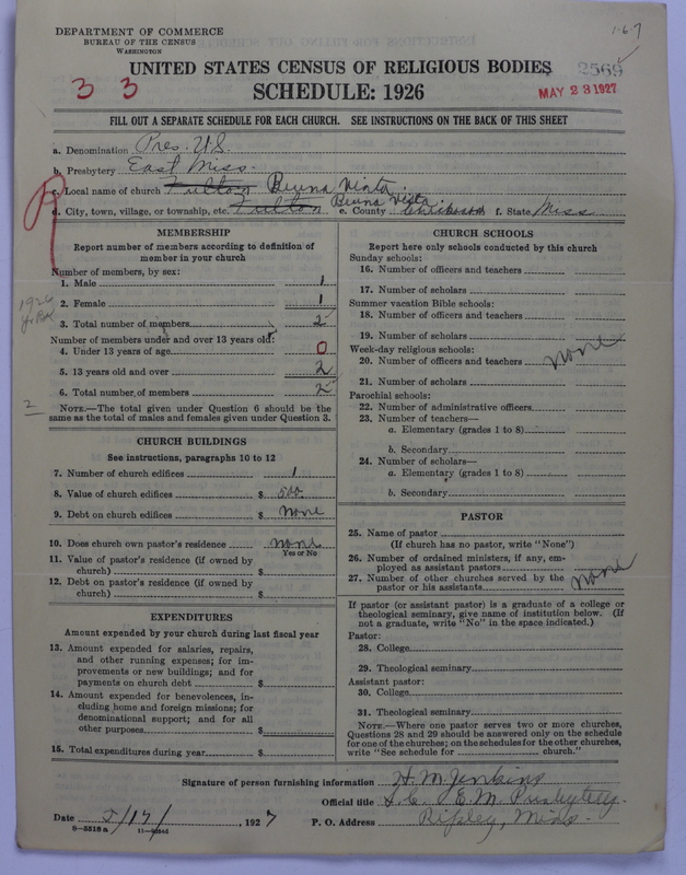 Scan of Presbyterian Church in the United States: 2569