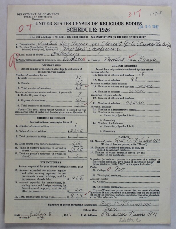 Scan of Church of the United Brethren in Christ (Old Constitution): 317