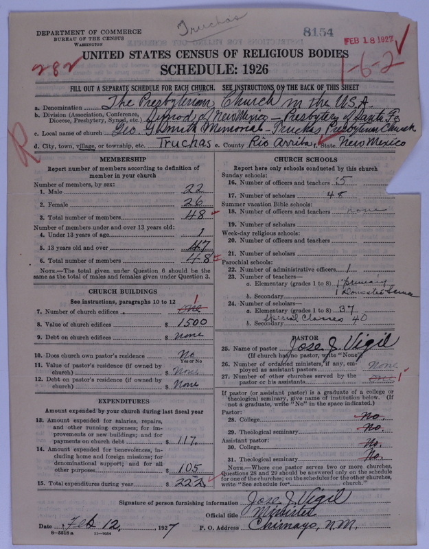 Scan of Presbyterian Church in the United States of America: 8154