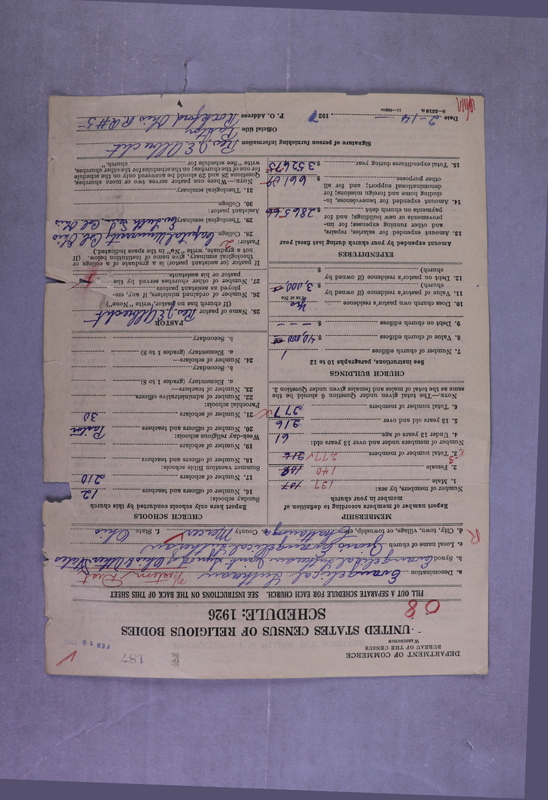 Scan of Synod of the Reformed Presbyterian Church of North America: 187