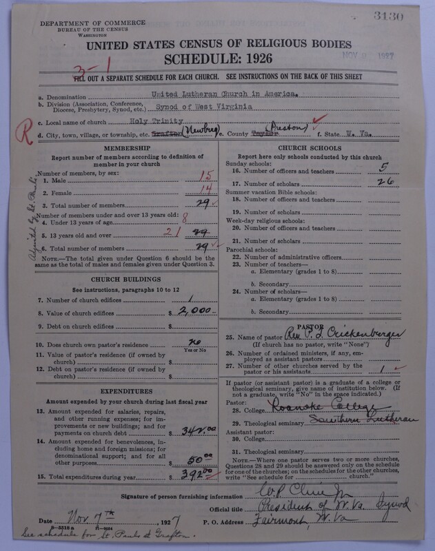 Scan of United Lutheran Church in America: 3130