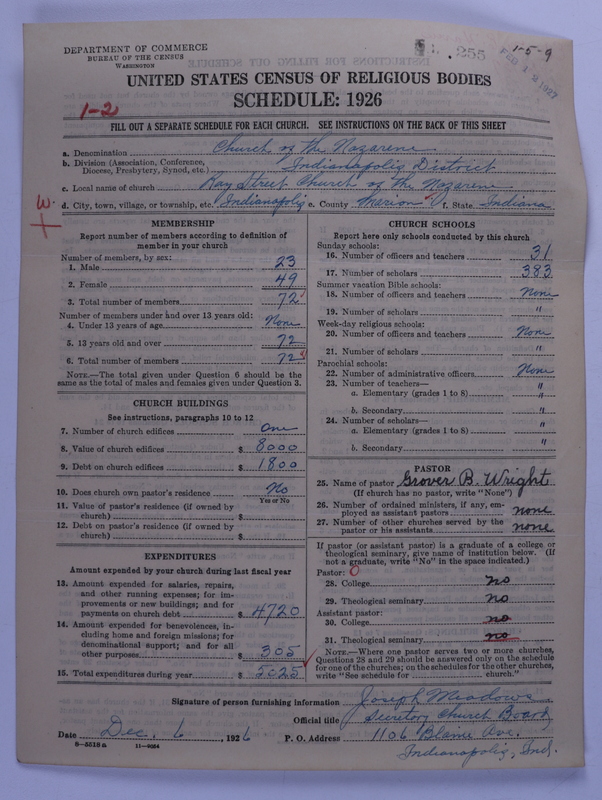 Scan of Church of the Nazarene: 255