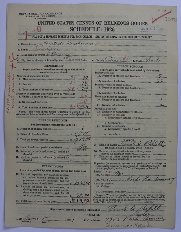 Scan of United Lutheran Church in America: 3573