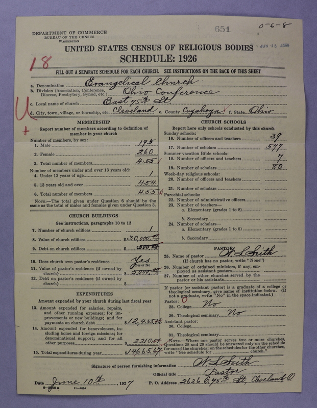 Scan of Evangelical Church: 651