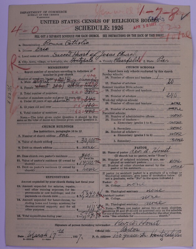 Scan of Roman Catholic Church: 11025