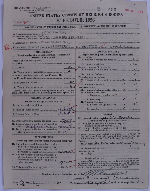 Scan of Salvation Army: 406
