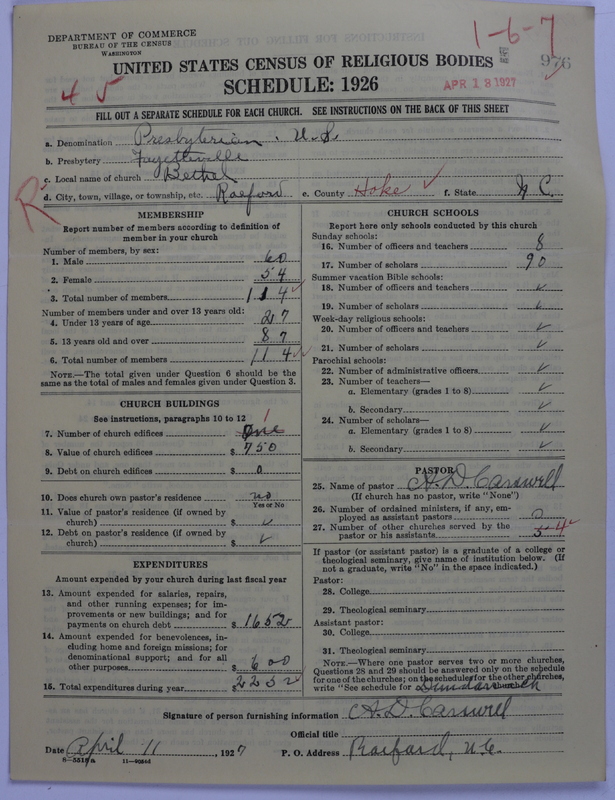 Scan of Presbyterian Church in the United States: 976