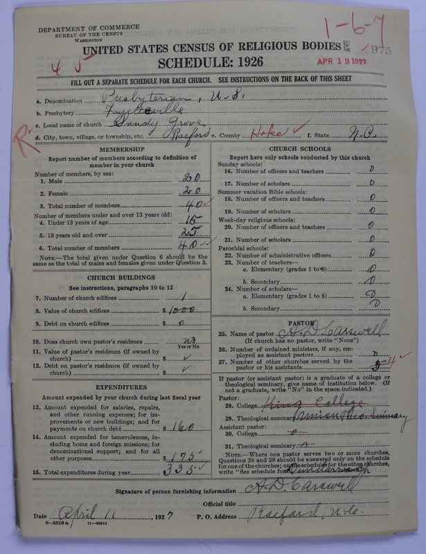Scan of Presbyterian Church in the United States: 975