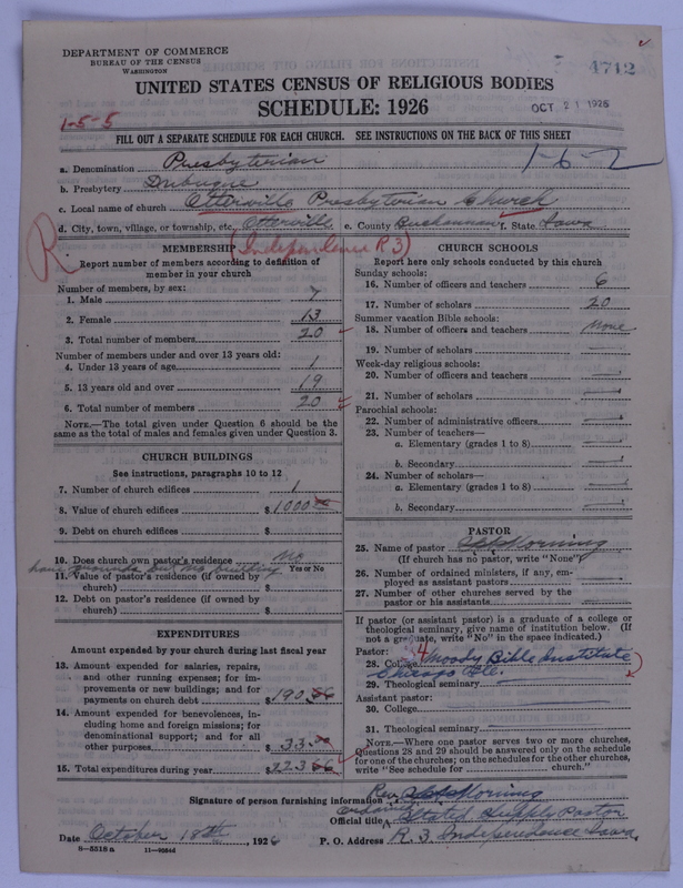 Scan of Presbyterian Church in the United States of America: 4712