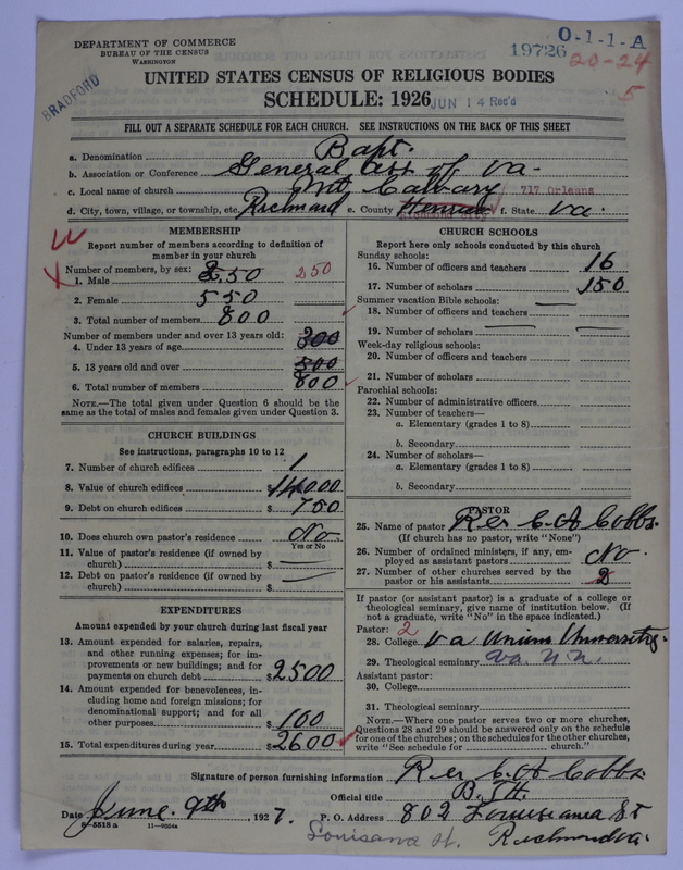 Scan of Negro Baptists: 19726
