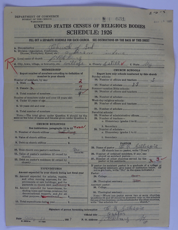 Scan of Church of God (Headquarters, Anderson, Ind.): 631
