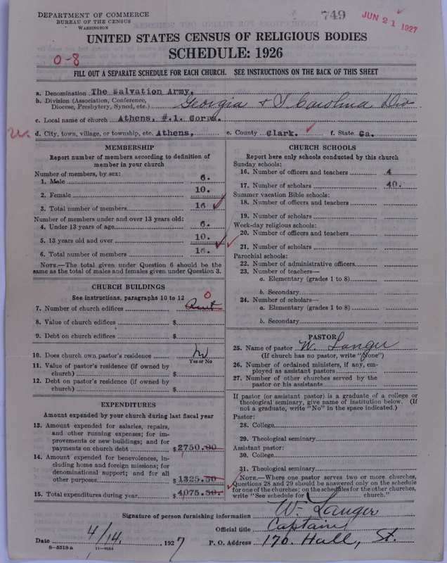 Scan of Salvation Army: 749