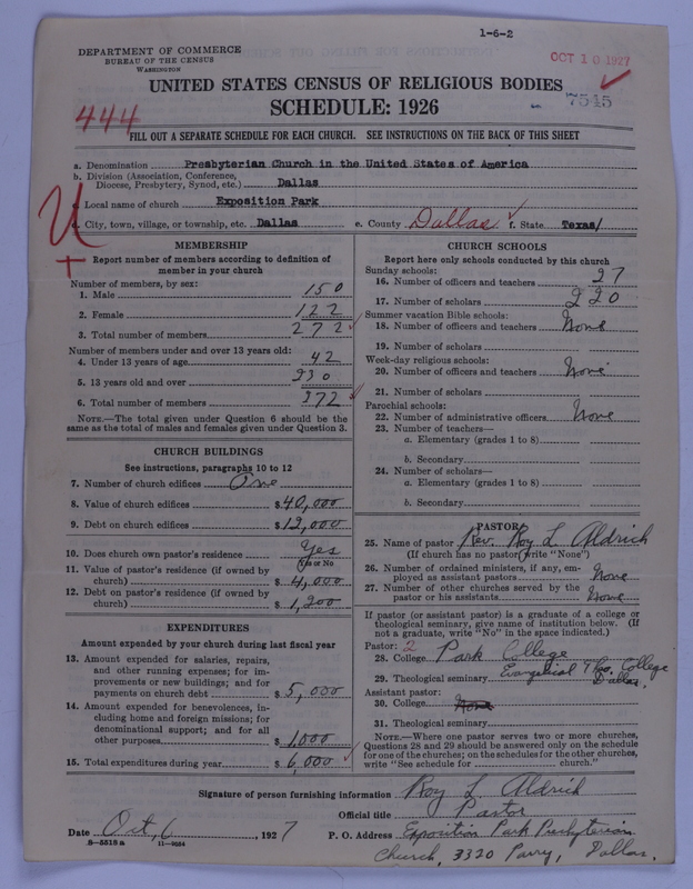 Scan of Presbyterian Church in the United States of America: 7545
