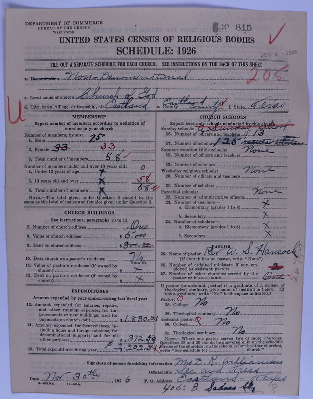 Scan of Church of God (Headquarters, Anderson, Ind.): 815