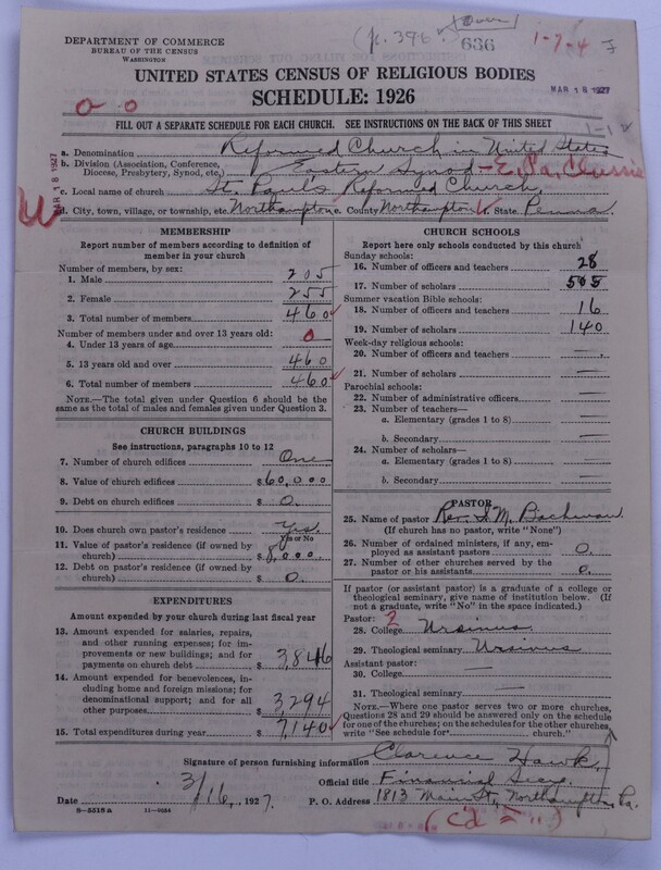 Scan of Reformed Church in the United States: 636