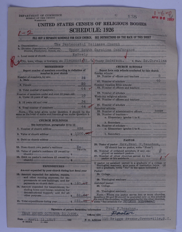 Scan of Pentecostal Holiness Church: 138