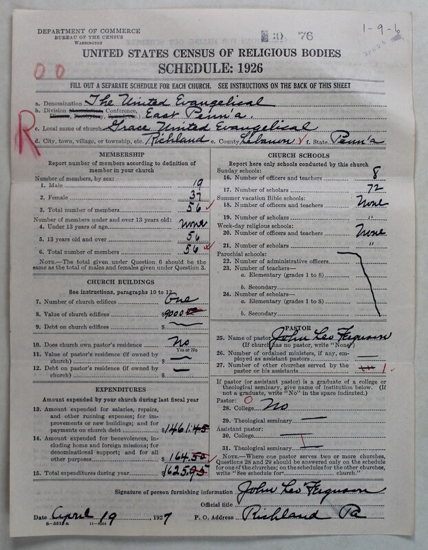 Scan of Evangelical Congregational Church: 76
