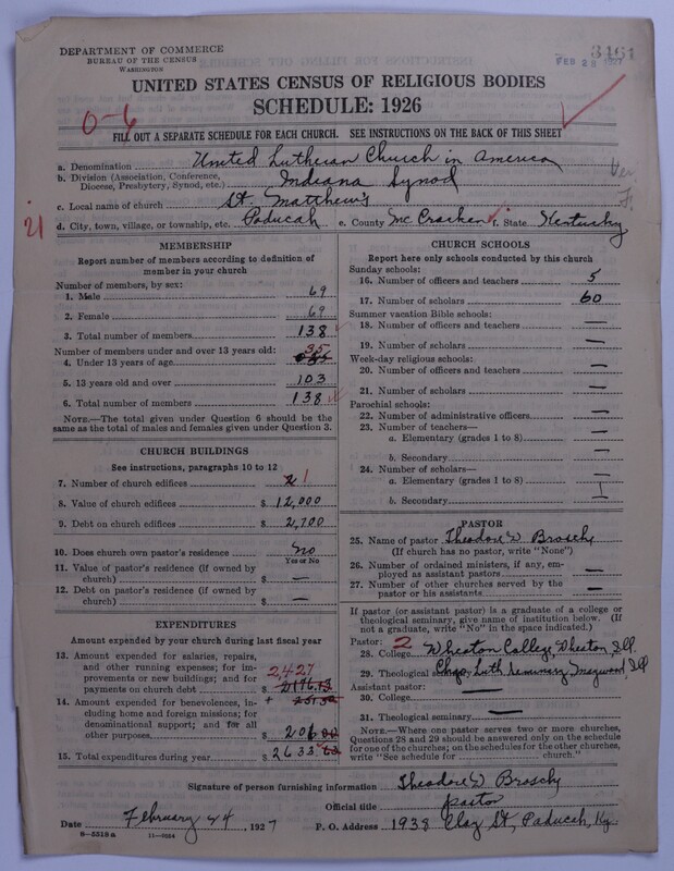 Scan of United Lutheran Church in America: 3461