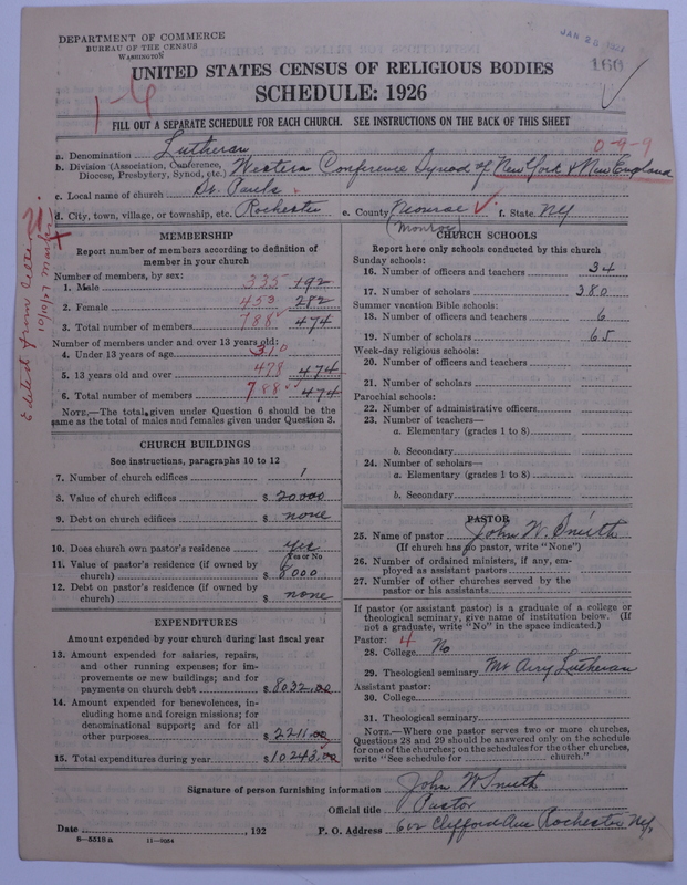Scan of United Lutheran Church in America: 160