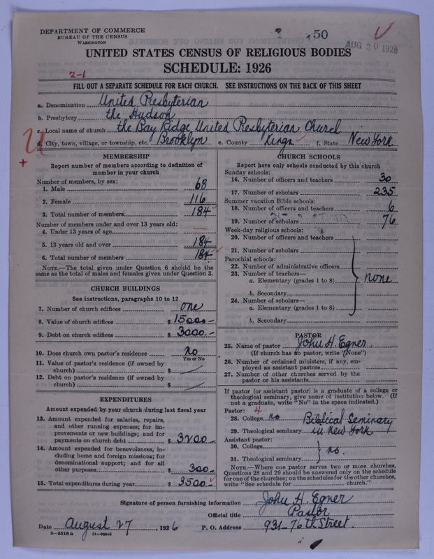 Scan of United Presbyterian Church of North America: 50