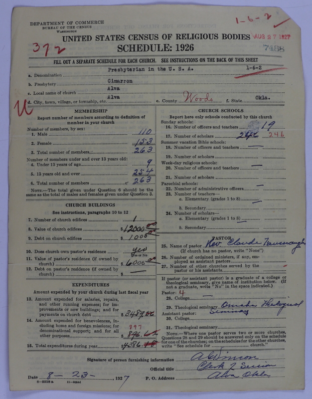 Scan of Presbyterian Church in the United States of America: 7488
