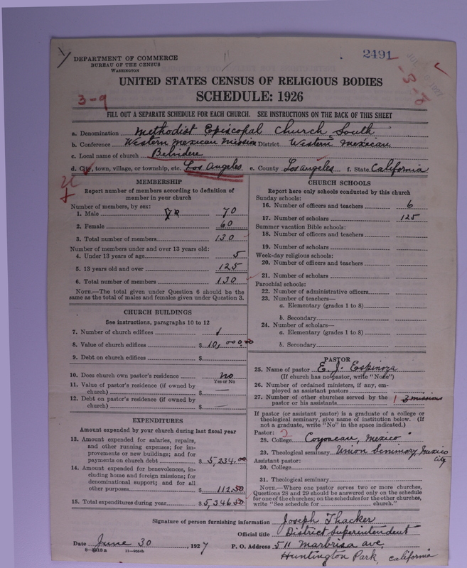 Scan of Methodist Episcopal Church, South: 2491