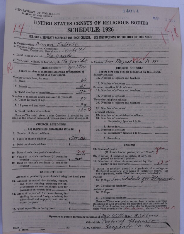 Scan of Roman Catholic Church: 14014