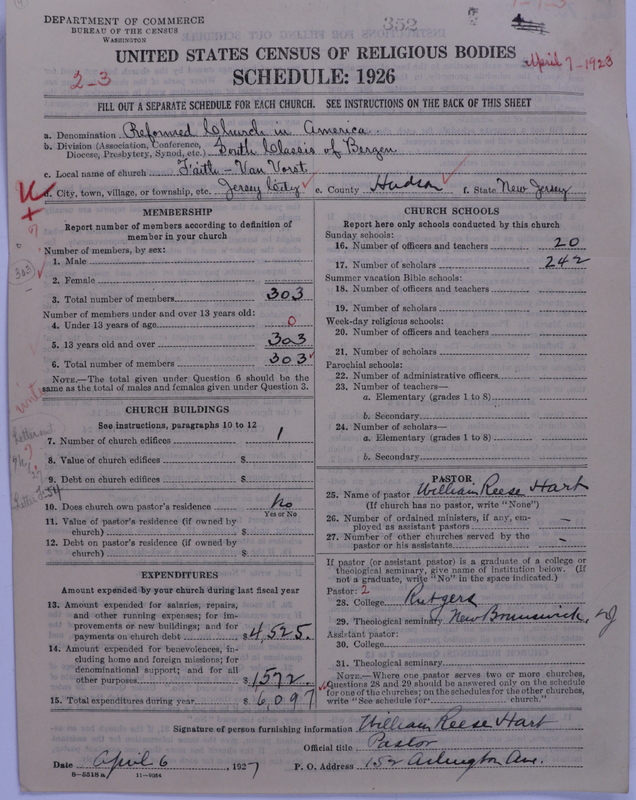 Scan of Reformed Church in America: 352