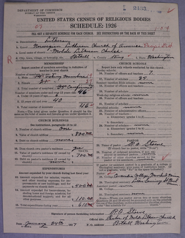 Scan of Norwegian Lutheran Church of America: 2434