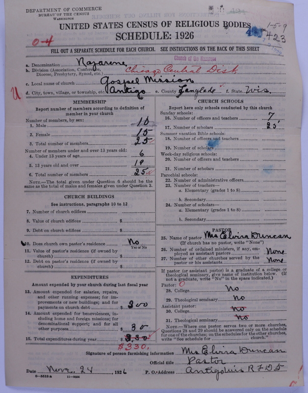 Scan of Church of the Nazarene: 423