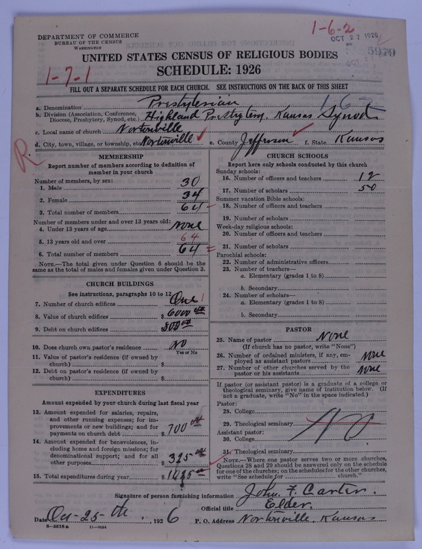 Scan of Presbyterian Church in the United States of America: 5979