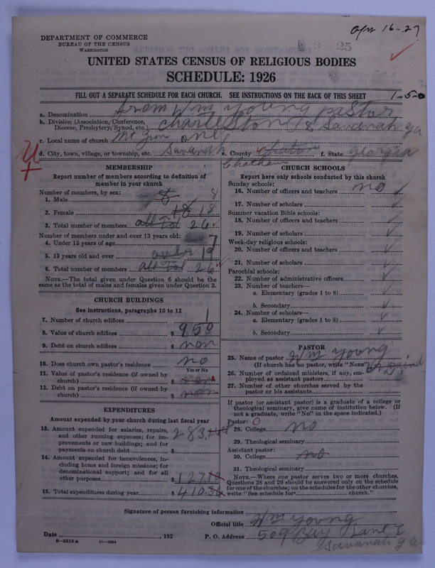 Scan of Reformed Methodist Union Episcopal Church: 25