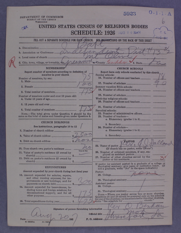 Scan of Negro Baptists: 5923