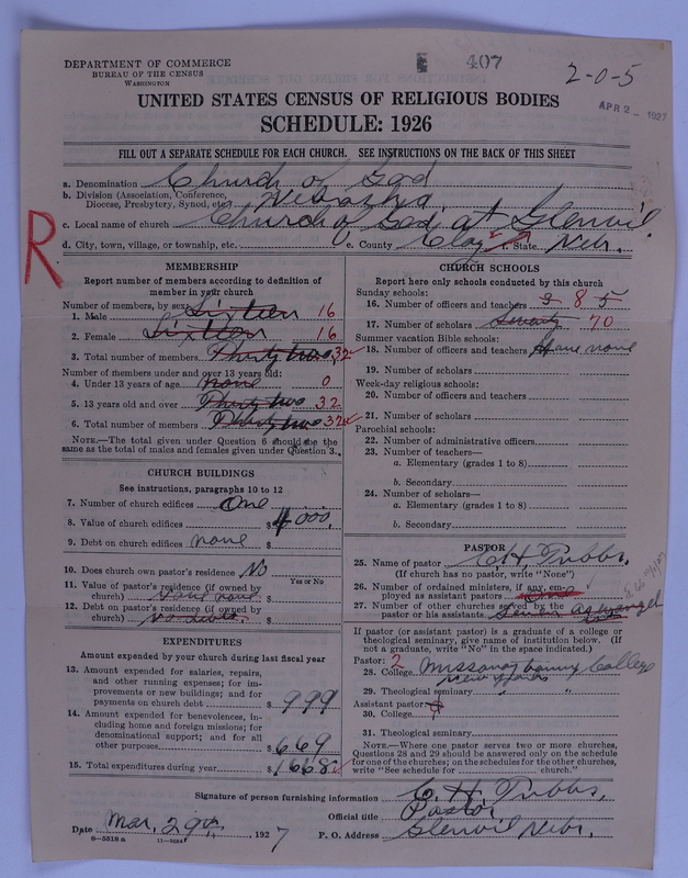 Scan of Church of God (Headquarters, Anderson, Ind.): 407