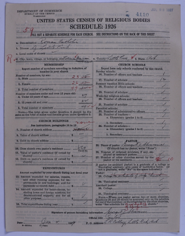 Scan of Roman Catholic Church: 4110