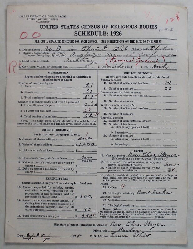 Scan of Church of the United Brethren in Christ (Old Constitution): 128