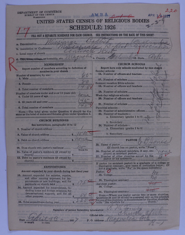 Scan of Landmark Baptist of America: 220