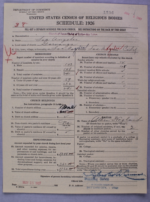 Scan of Church of Jesus Christ of Latter-day Saints: 1194