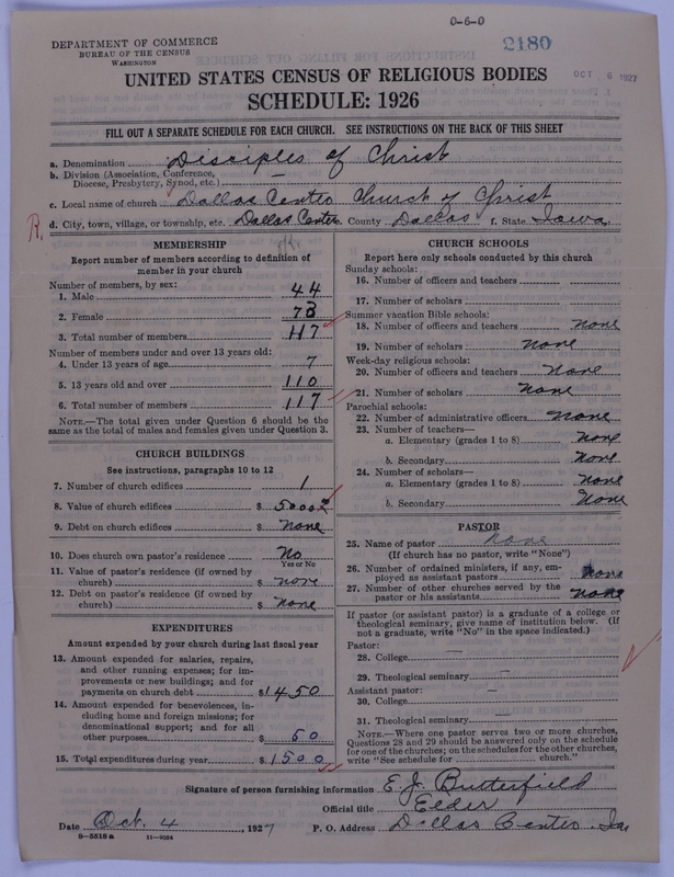 Scan of Disciples of Christ: 2180