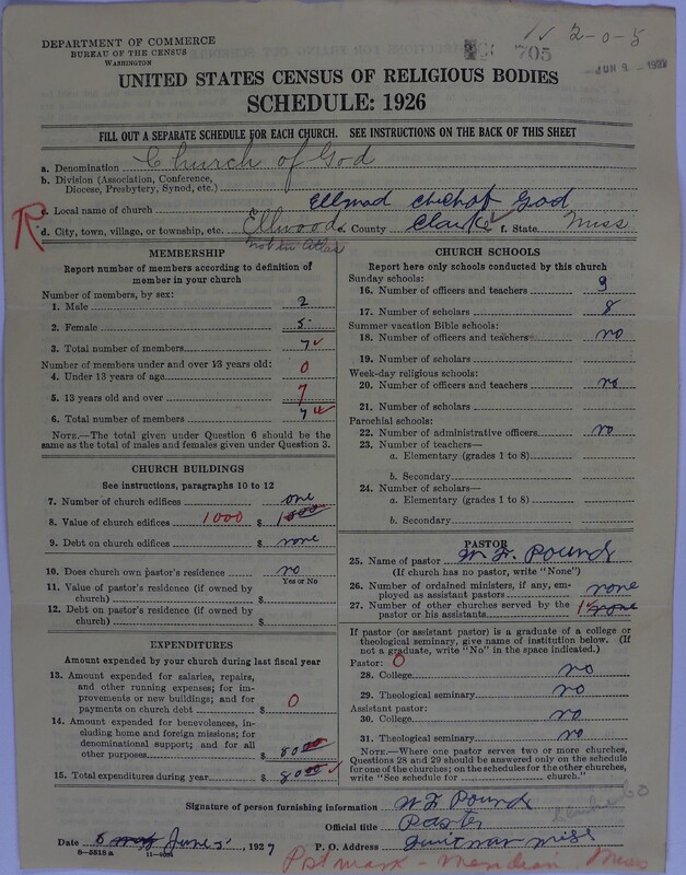 Scan of Church of God (Headquarters, Anderson, Ind.): 705