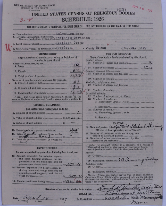 Scan of Salvation Army: 620