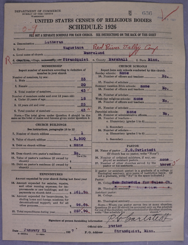 Scan of Evangelical Lutheran Augustana Synod of North America: 636